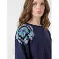 Y.A.S Yasbluga Udsmykket Sweatshirt