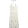 Superdry W8011856a Crochet ærmeløs Kort Kjole