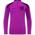 Nike England Strike Nike Dri-FIT-fodboldtræningstrøje til større børn - lilla