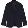 Hugo Boss HUGOtil mænd. 50540159 Karl marineblå blazer (94), Casual, Party, Klassisk, Polyester