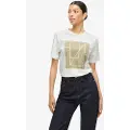 Vila Visybil Rund Udskæring T-shirt