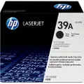 HP 39A Tonerkassette sort Q1339A Modsvarer: N/A
