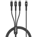 SmallRig 5079 3-in-1 Usb-c Power Cable Strømkabel