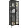 VCM - Vcm Gulvvitrine Floka Xxl - Sort - Hylder - - Homeroom