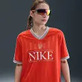 Nike Sportswear-jerseytrøje med V-hals til kvinder - rød