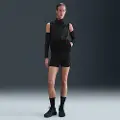 Nike Højtaljede Nike Trail Dri-FIT-løbeshorts (10 cm) til kvinder - sort