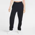 Nike Wool Classics-fleecebukser med åben kant - sort