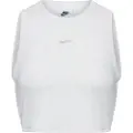 Nike Stram, maskinstrikket Nike Sportswear Chill-mini-tanktop med kort snit til kvinder - brun