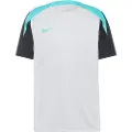 Nike Kortærmet Strike Dri-FIT-fodboldtrøje til mænd - grå