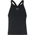 Nike Nike-tanktop med høj hals til piger - sort