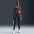 Nike Højtaljede Nike Universa-leggings i 7/8-længde uden søm foran til kvinder - grå