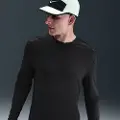 Nike Langærmet Nike Run Wool Dri-FIT ADV-løbeoverdel til mænd - sort