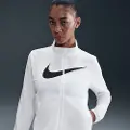 Nike Tempo Swoosh Run Dri-FIT-løbejakke til kvinder - hvid