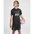 Nike Tottenham Hotspur 2025/26 Stadium Away Nike Dri-FIT Replica-fodboldshorts til større børn - sort