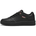 Puma Court Classy Sneakers Women, Shoes, Black/Rose Gold, 40