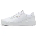 Puma Carina 3.0 Sneakers Women, Shoes, White/Gold, 38