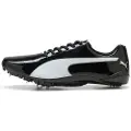 Puma evoSPEED Prep Sprint 3.5 Running Shoes, Shoes, Black/White/Silver, 37