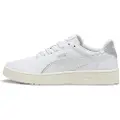 Puma Court Lally Day Night Sneakers Women, Shoes, White/Silver, 37.5