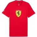Puma Scuderia Ferrari Sportswear Coloured Shield Tee Men, Motorsport, Rosso Corsa, XXL