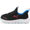Puma Fun Racer 2 SLIPTECH Shoes Toddlers, Shoes, Black/Red, 20