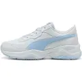 Puma Cilia Mode Women's Trainers, Shoes, Silver Mist/Haute Tropic/White, 40.5