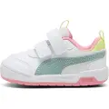 Puma Multiflex 2 Colour Sneakers Toddlers, Shoes, White/Light Moss, 27