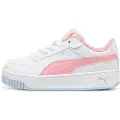 Puma Carina Street Sneakers Kids, Shoes, White/Pinkscape/Silver, 28