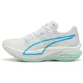 Puma Deviate NITROâ¢ Elite 3 Running Shoes Women, Sport, White/Speed Blue, 40