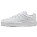 Puma Court Classic Street Sneakers Unisex, Shoes, White/Cool Light Gray, 42
