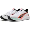Puma Pounce Lite Running Shoes, Men, White/Glowing Red, 45