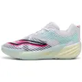 Puma All-Pro NITROâ¢ 2 Basketball Shoes Unisex, Shoes, White/Mint Melt, 41