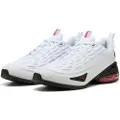 Puma Meza Sneakers Unisex, Sport, White/Black/Red, 39