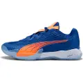 Puma NOVA Elite Momo González Padel Shoes Unisex, Shoes, Vivid Blue/Heat Fire/White, 40.5