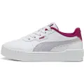 Puma Carina 3.0 Sneakers Kids, Shoes, White/Lilac Crush, 32