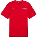 Puma Scuderia Ferrari Lifestyle Tee Men, Motorsport, Rosso Corsa, L