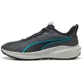 Puma Skyrocket Lite Trail Running Shoes, Shoes, Dusky Gray/Speed Blue, 42.5