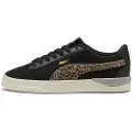 Puma Jada Classic Animal Flair Sneakers Women, Shoes, Black/Gold/Regal Red, 40.5