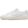 Puma Clyde Premium Sneakers, Shoes, White/Frosted Ivory, 38