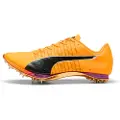 Puma evoSPEED 400 NITROâ¢ Elite 2 Spikes Unisex, Shoes, Sun Stream/Pure Magenta/Black, 42