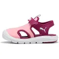 Puma Fun Racer Sandals Kids, Shoes, Pinkscape/Berry/White, 32