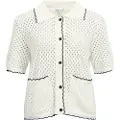 Object Kortærmet Cardigan
