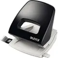 Leitz Hulapparat 5005 2 hul 25 ark sort 50050095 Modsvarer: N/A