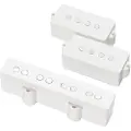Emg GZR-PJHZ Geezer Butler Passive PJ Style Bass Pickup Set White