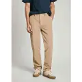 Pepe Jeans Pepe Jeanstil mænd. PM211758 Smalle fløjlsbukser i beige chino (30), Casual, Bomuld
