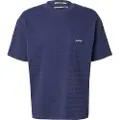 Scotch & Soda Relaxed Fit Horizonal Textured T-shirt Med Korte ærmer