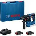 Bosch Gbh 18v-18 + 2 Bat 2.0ah Nedrivningshammer