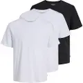 Jack & Jones Organic Basic 3 Pack T-shirt Med Korte ærmer