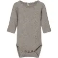 Name it Langærmet Ribstrikket Bodystocking