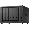 Synology Diskstation Ds1525+ Nas & Lagringsserver Ryzen Embedded V1500b 8 Gb Ddr4 0 Tb Sort