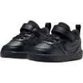 Nike Court Borough Low Recraft-sko til babyer/småbørn - sort
